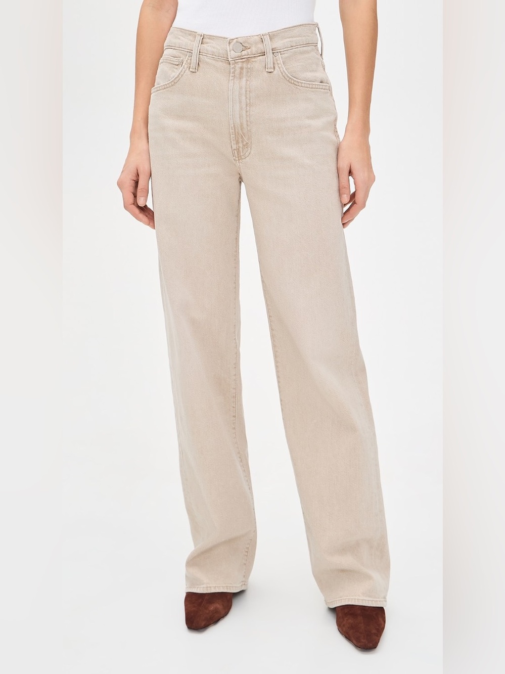 MOTHER The Dodger Sneak Jeans